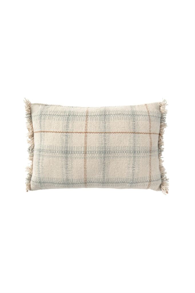 Lorena Canals cushion tartan/ check
