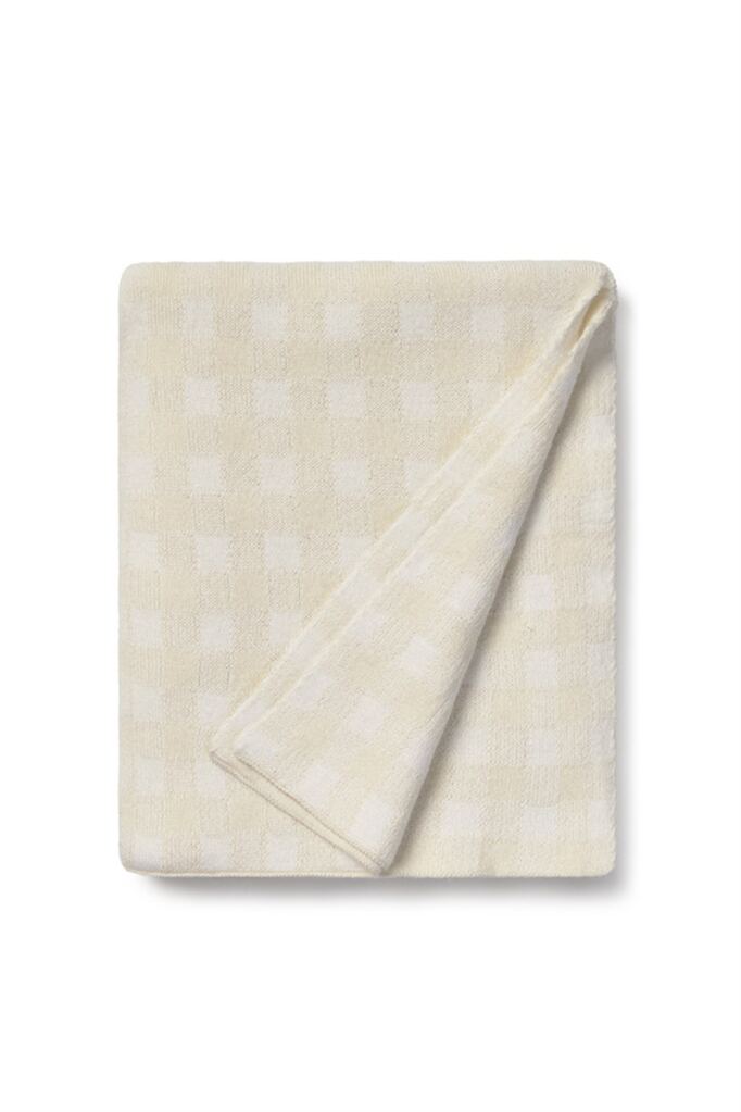 Lorena Canals knitted blanket Vichy