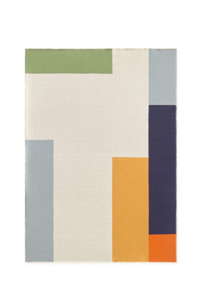 Lorena Canals knitted blanket Color Composition