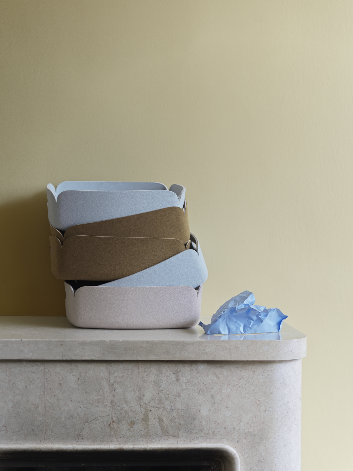 Muuto Restore Aufbewahrungstablett 40 x 31 cm Hellblau