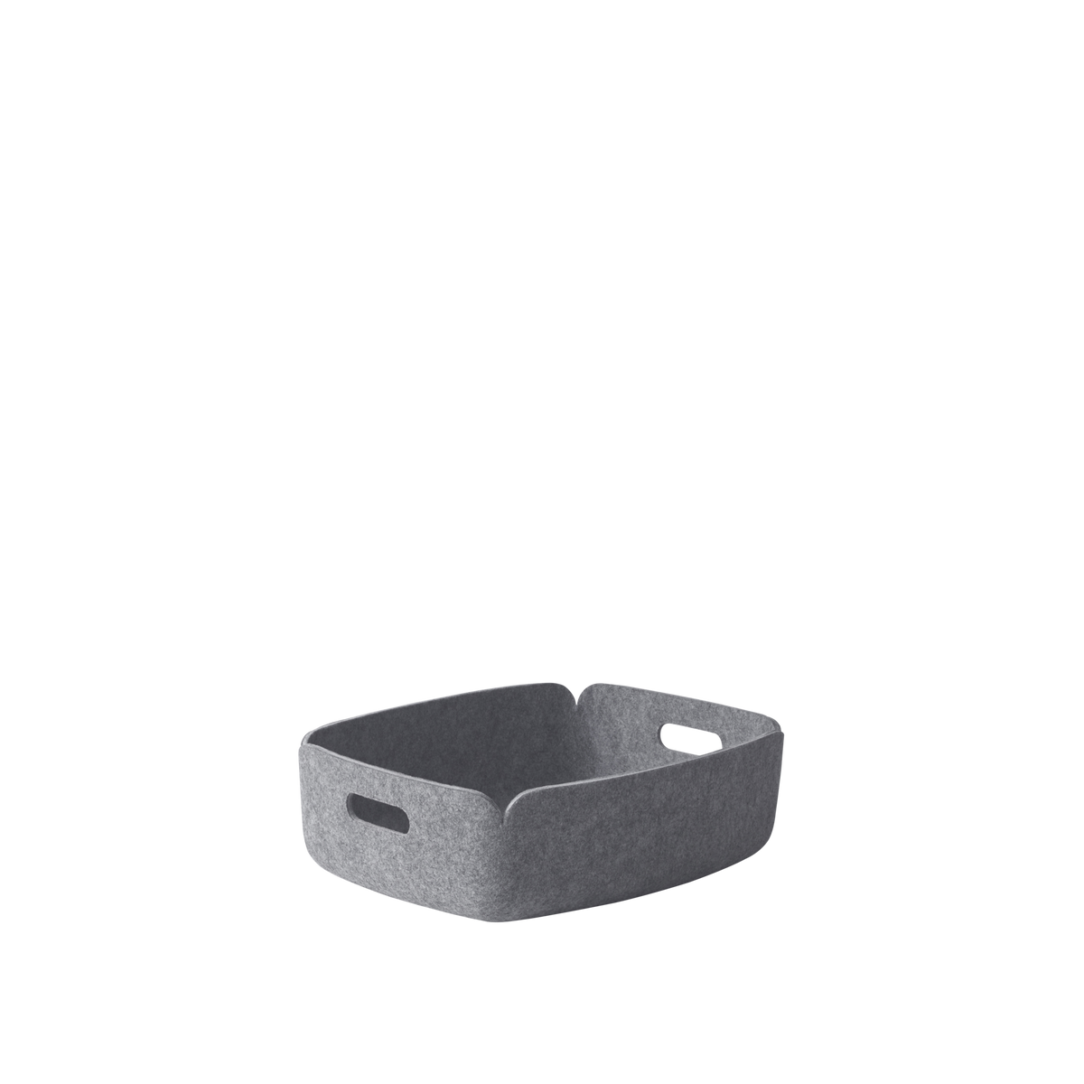 Muuto Restore Storage Tray 28 x 15.5 cm Gray Melange