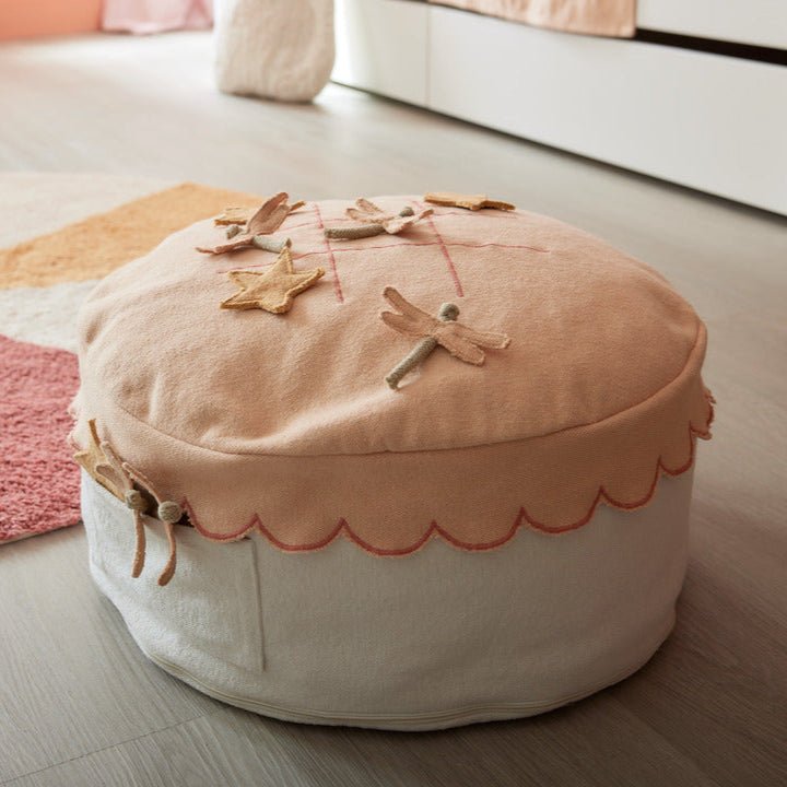Lifetime Kidsrooms Tic-Tac-Toe Pouf - Fairy Theatre
