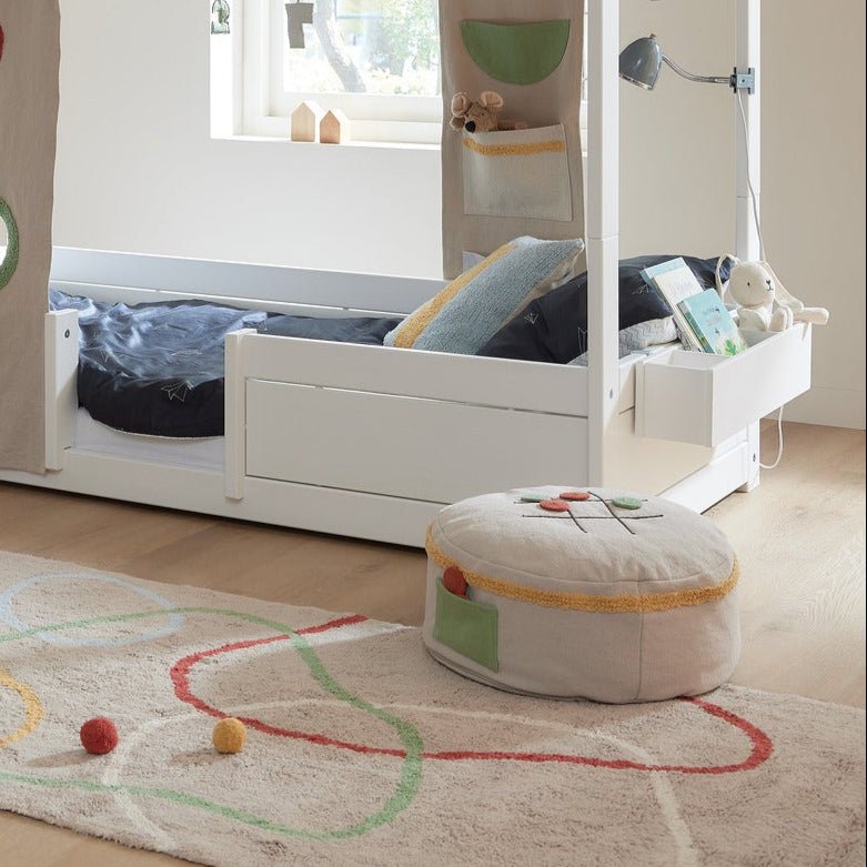 Lifetime Kidsrooms Tic-Tac-Toe Pouf - Olympic Dreams