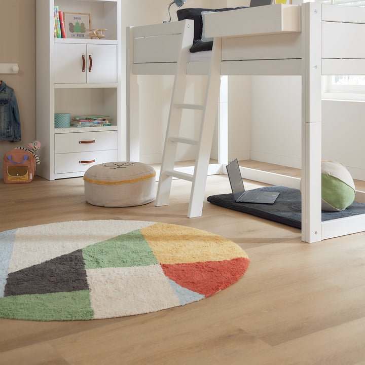 Lifetime Kidsrooms Runder getufteter Teppich - Olympic Dreams