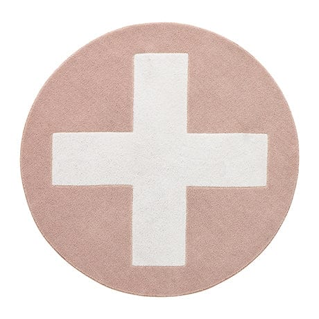 Lifetime Kidsrooms Rutschfester Teppich Pink X