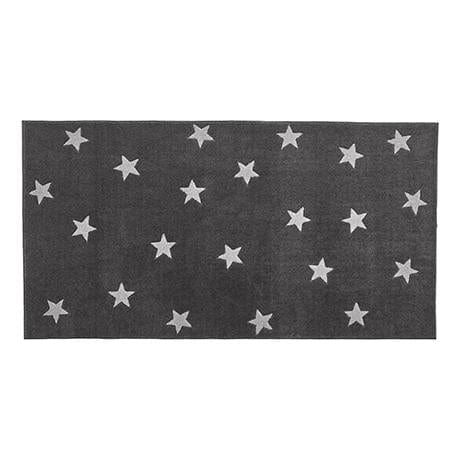 Tappeto antiscivolo Lifetime Kidsrooms Grigio e stelle