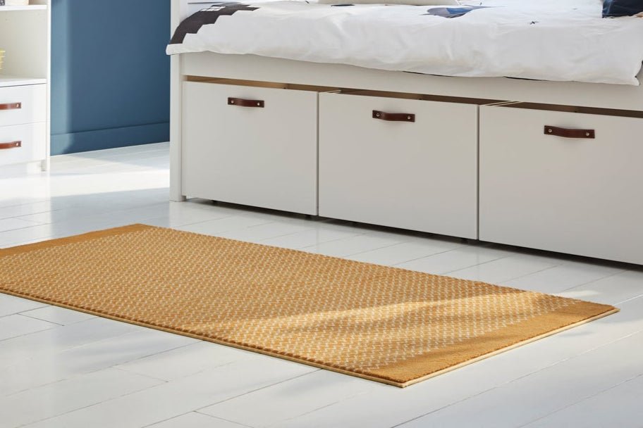 Lifetime Kidsrooms Tapis antidérapant Zigzag Ocre