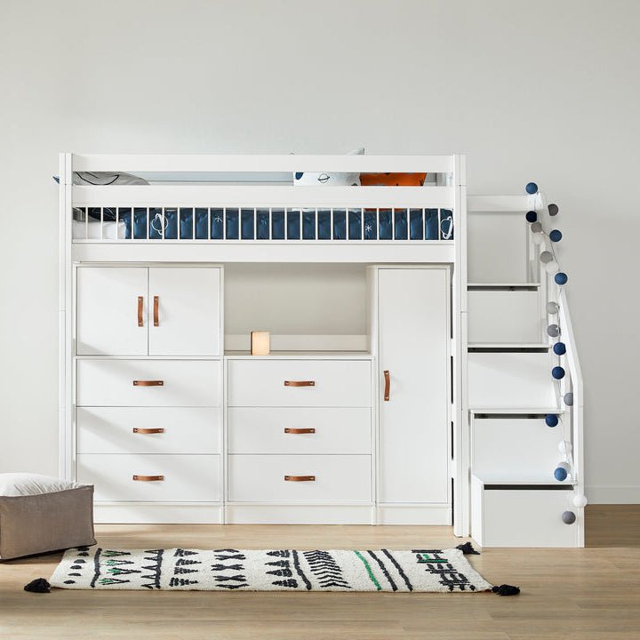 Lifetime Kidsrooms Sicherheitserhöhung 120 - Öffnung kurze Seite Whitewash