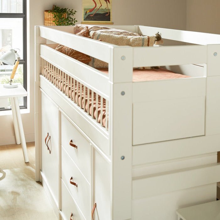 Lifetime Kidsrooms Rehausse de sécurité - Ouverture pour escalier Blanc