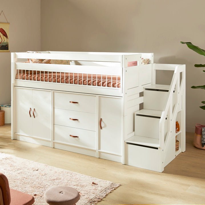 Lifetime Kidsrooms Rehausse de sécurité - Ouverture pour escalier Blanc