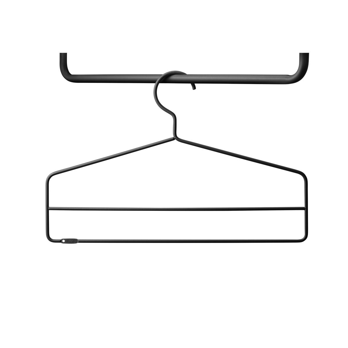 Coat hanger Black
