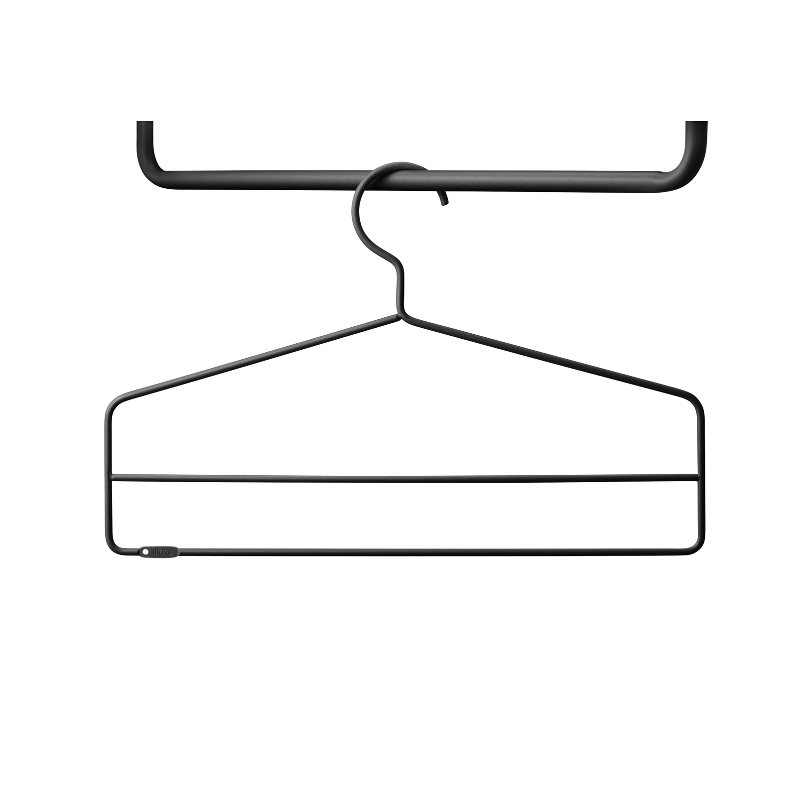 Coat hanger Black