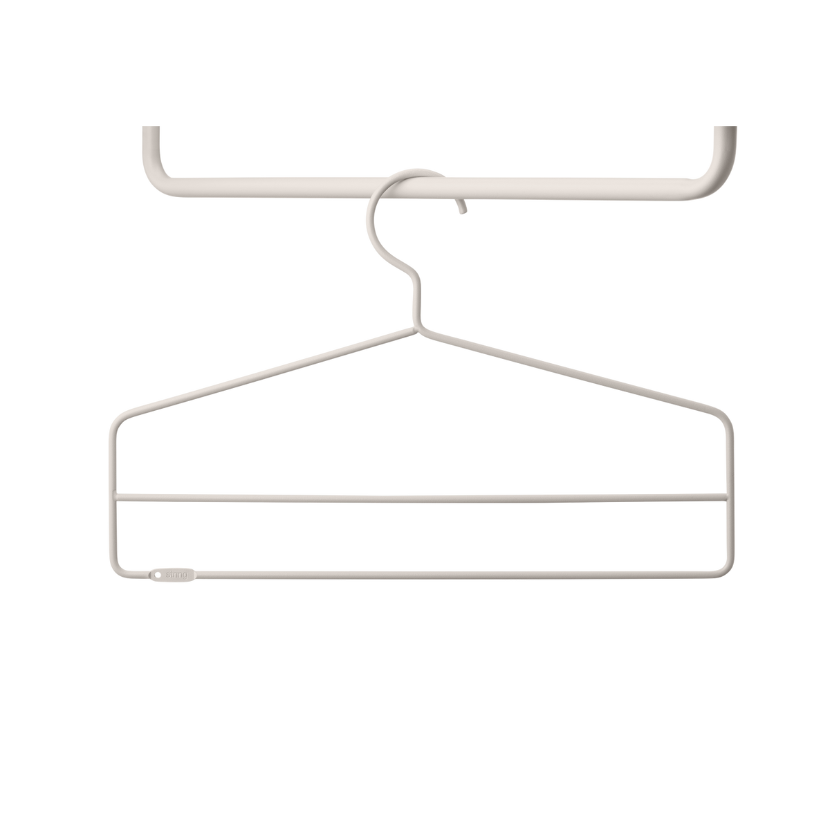 Coat hanger Beige