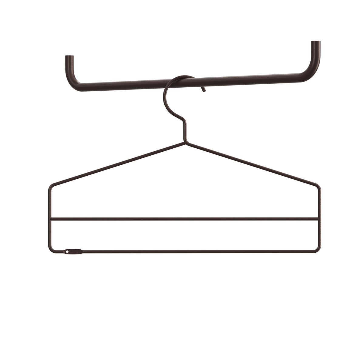 Coat hanger Dark brown