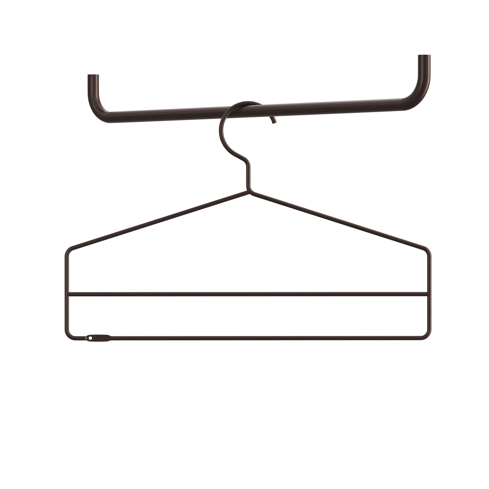 Coat hanger Dark brown