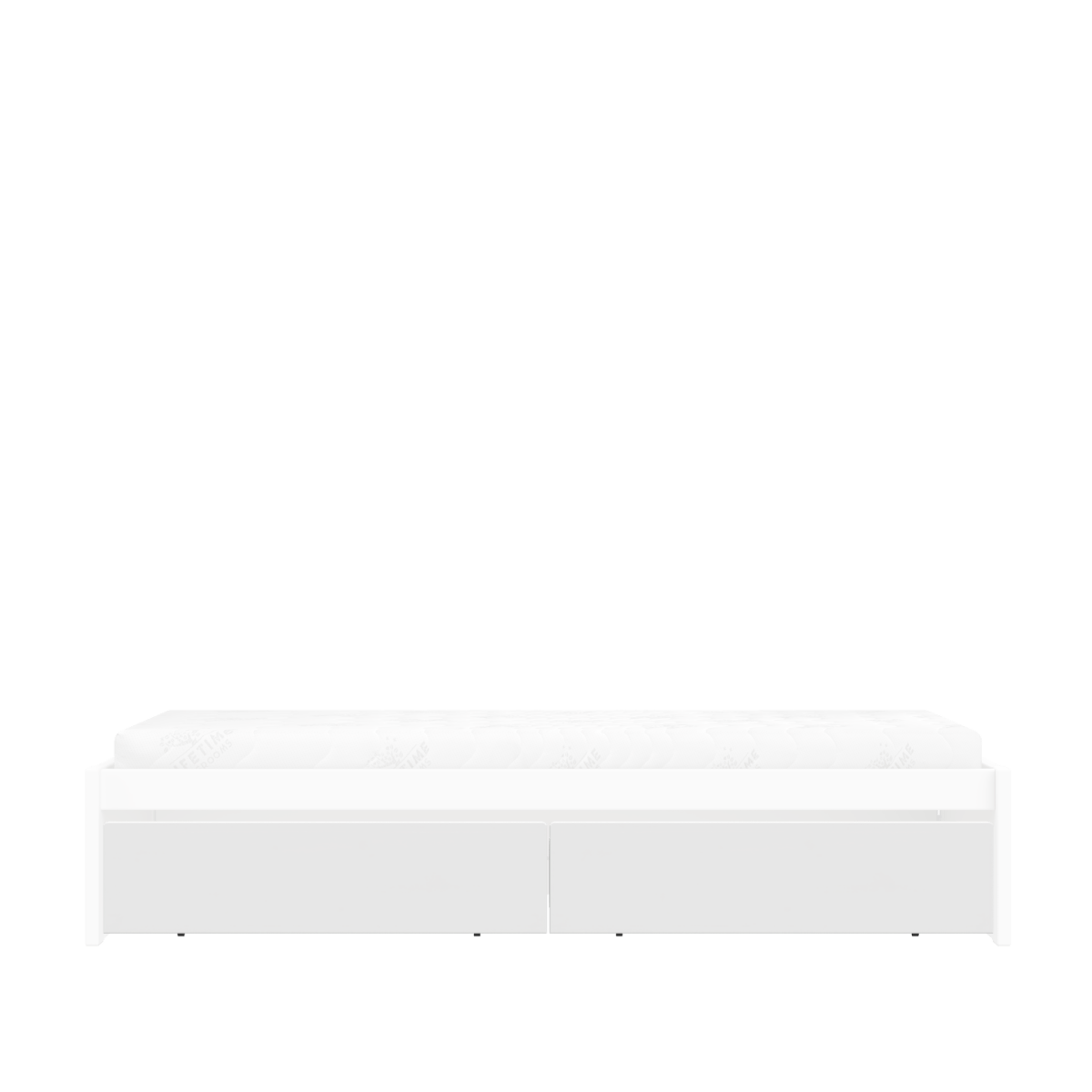 Lifetime Kidsrooms Set di cassetti per letto per ragazzi Montessori Bianco