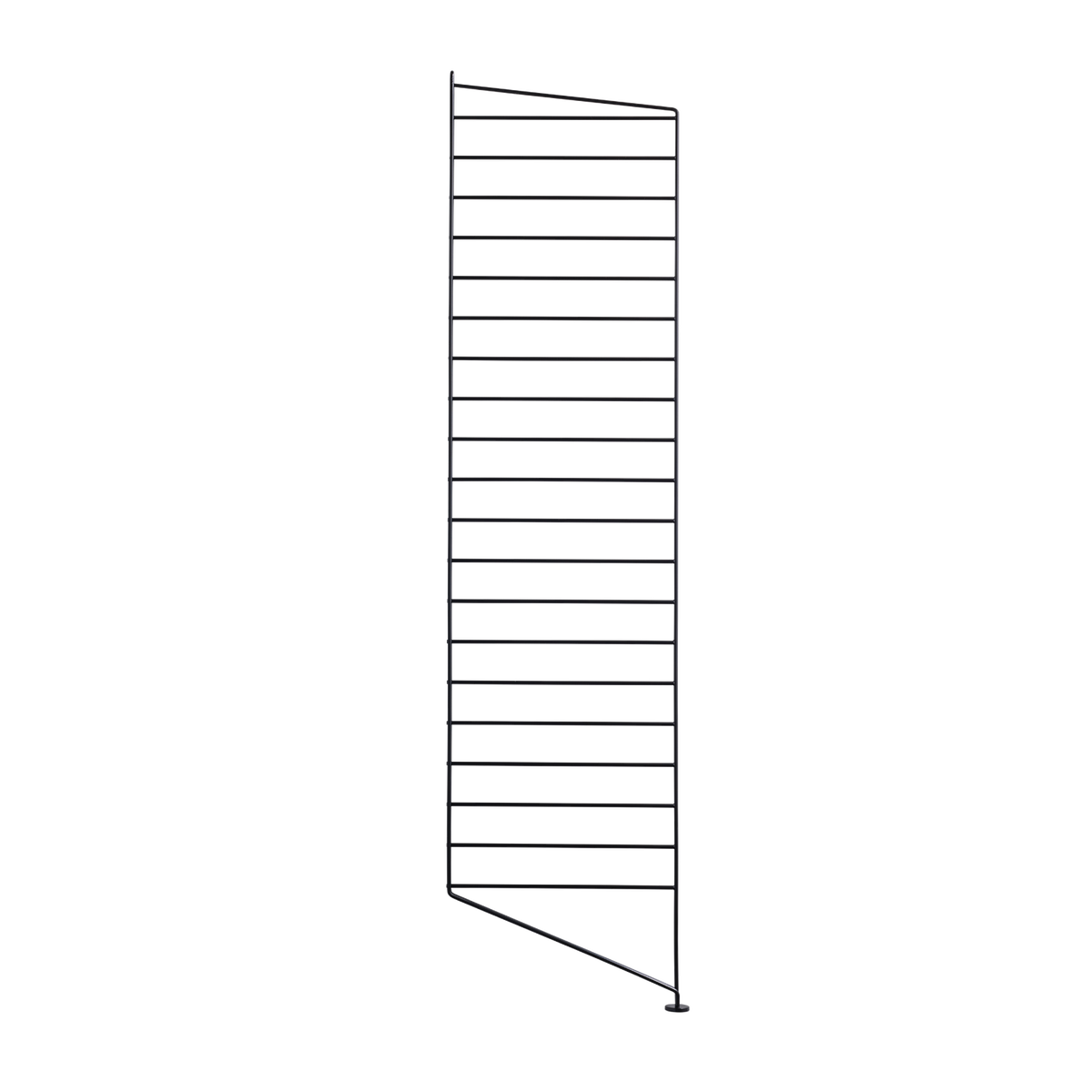 Floor Panel h115 x d30 cm Black
