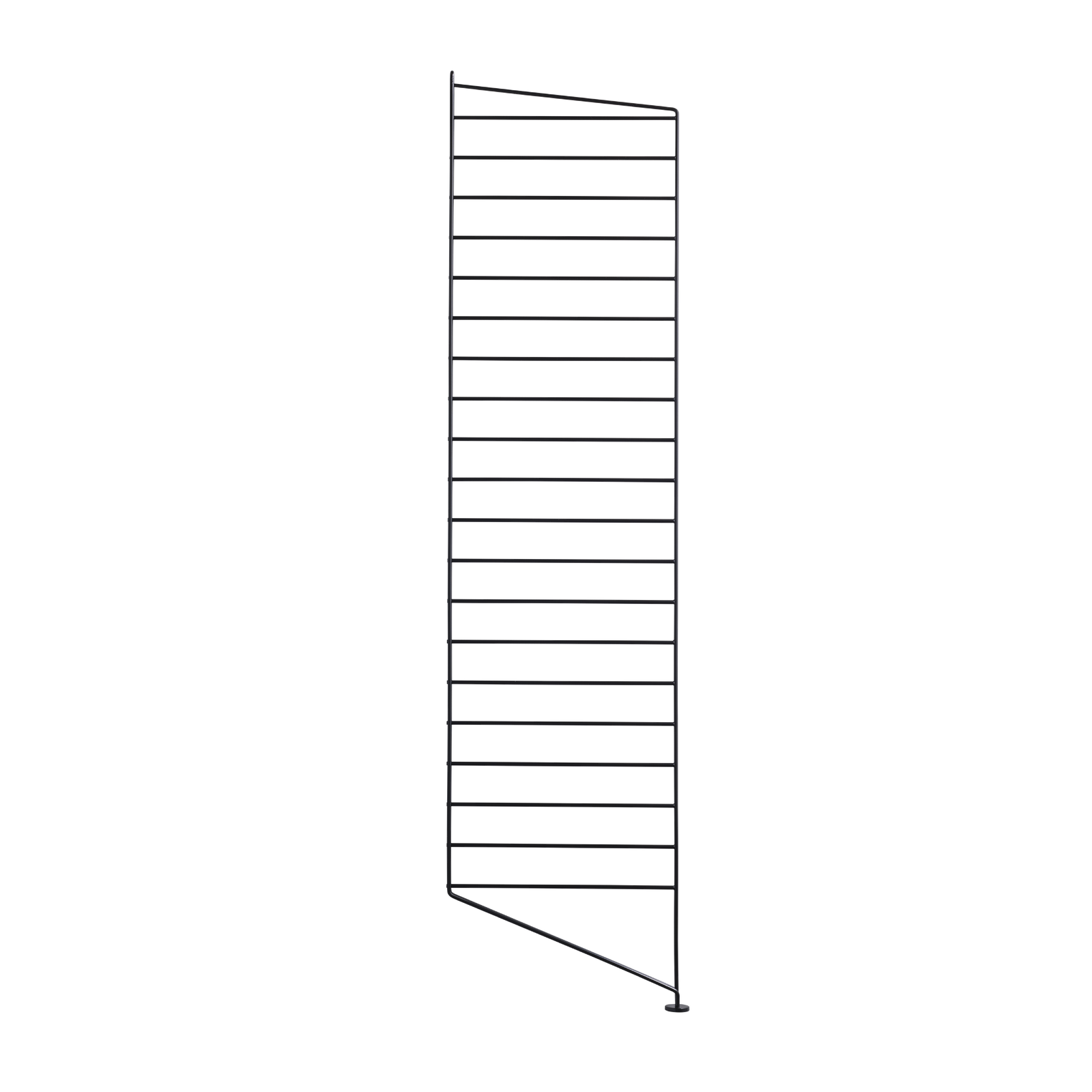 Floor Panel h115 x d30 cm Black