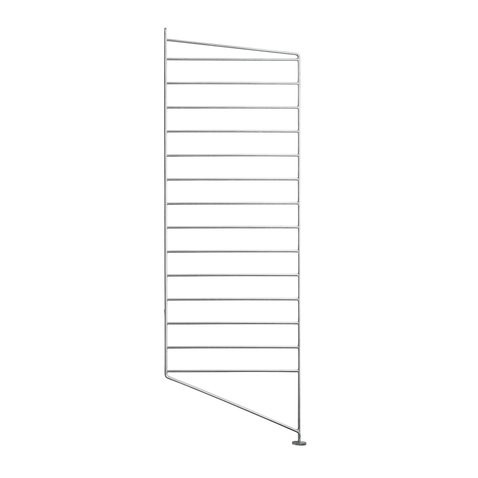 Floor Panel h85 x d30 cm Galvanized