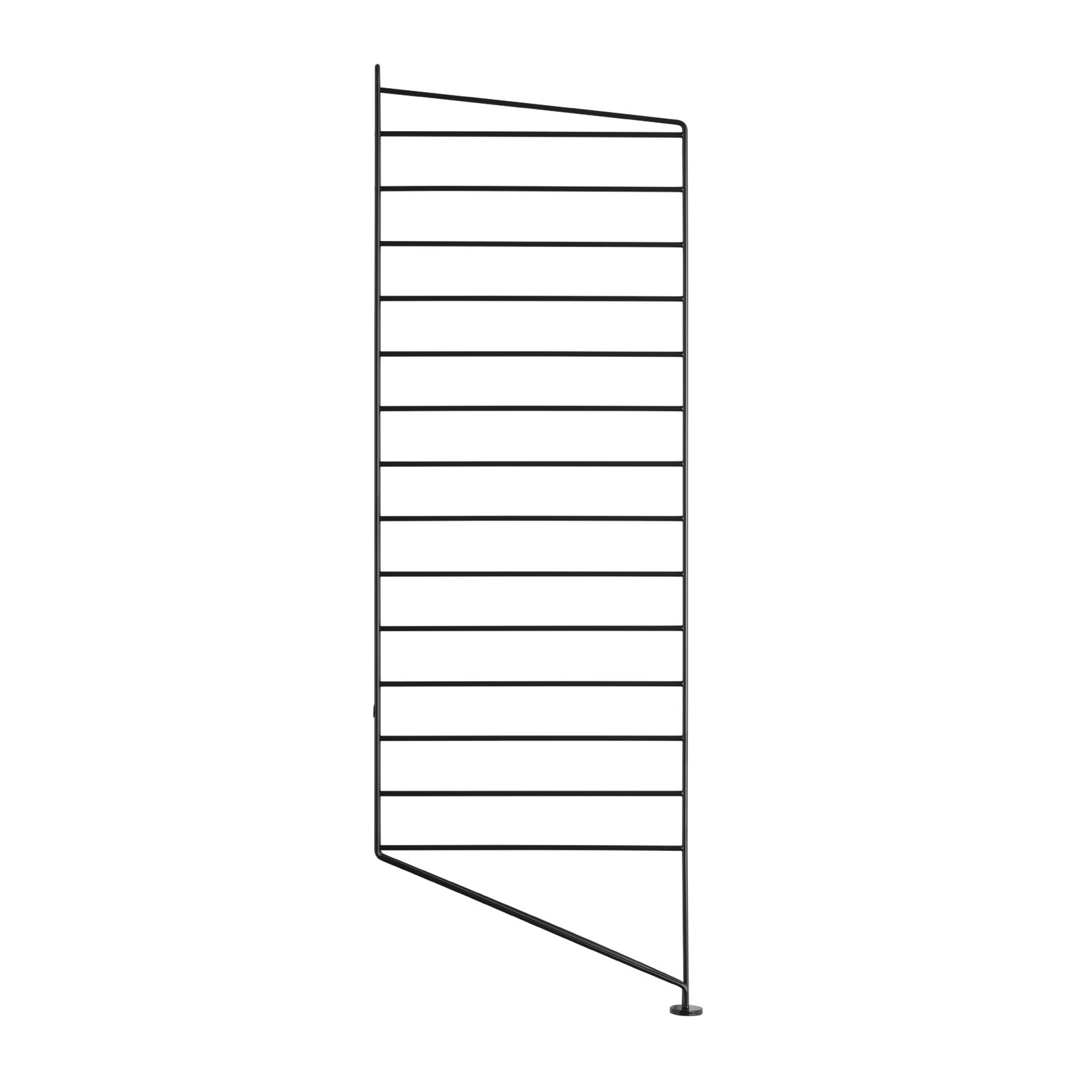 Floor Panel h85 x d30 cm Black