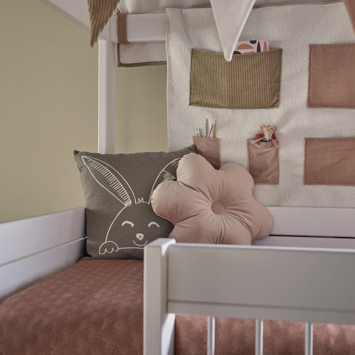 Cuscino a forma di fiore per bambini a vita - Happy Rabbit