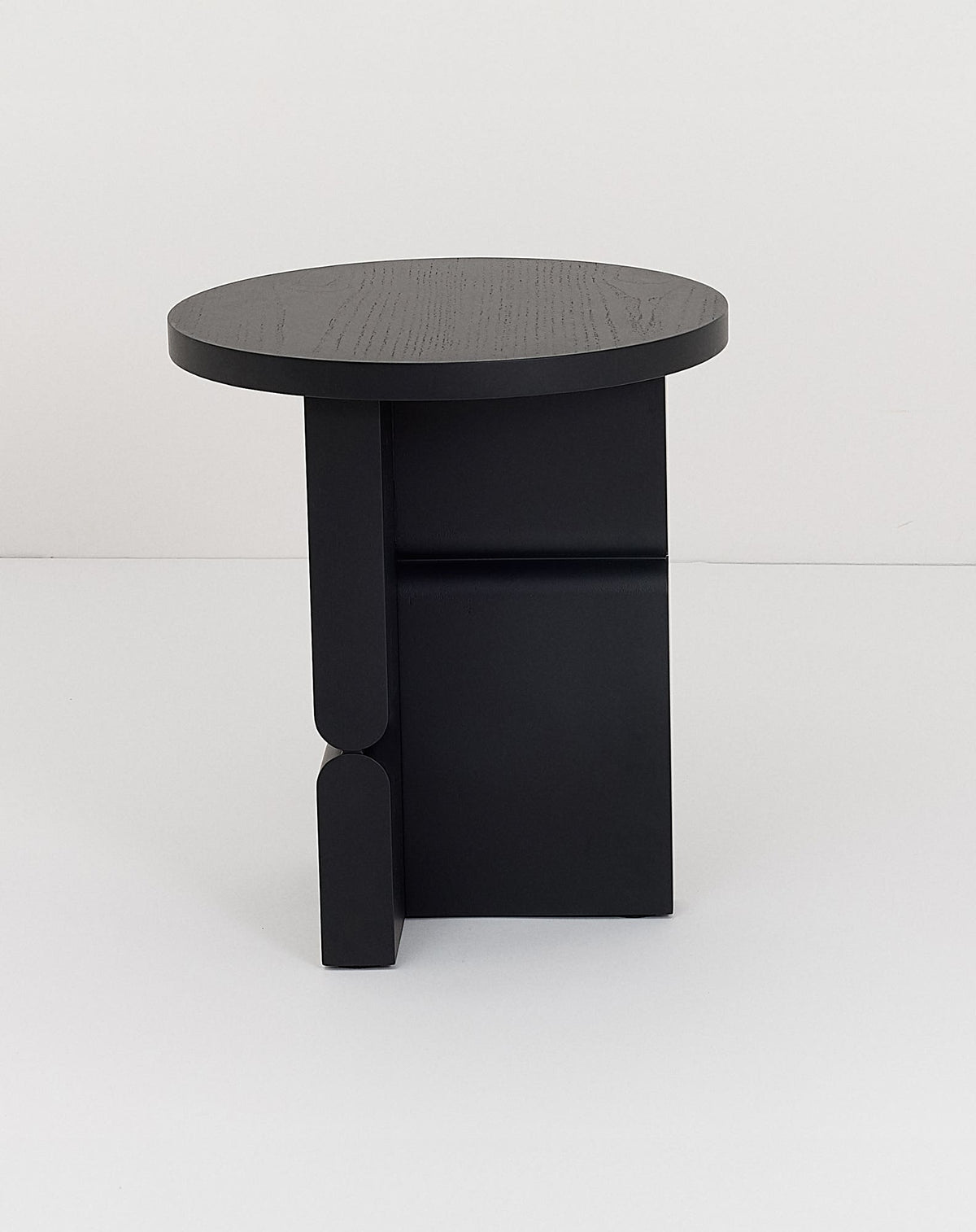 Nobodinoz Noon tabouret et table d'appoint bois coloré variante 0759