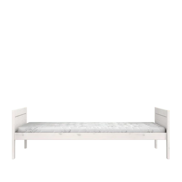 Lifetime Kidsrooms Lit d'enfant 120 x 200 sans dos Whitewash