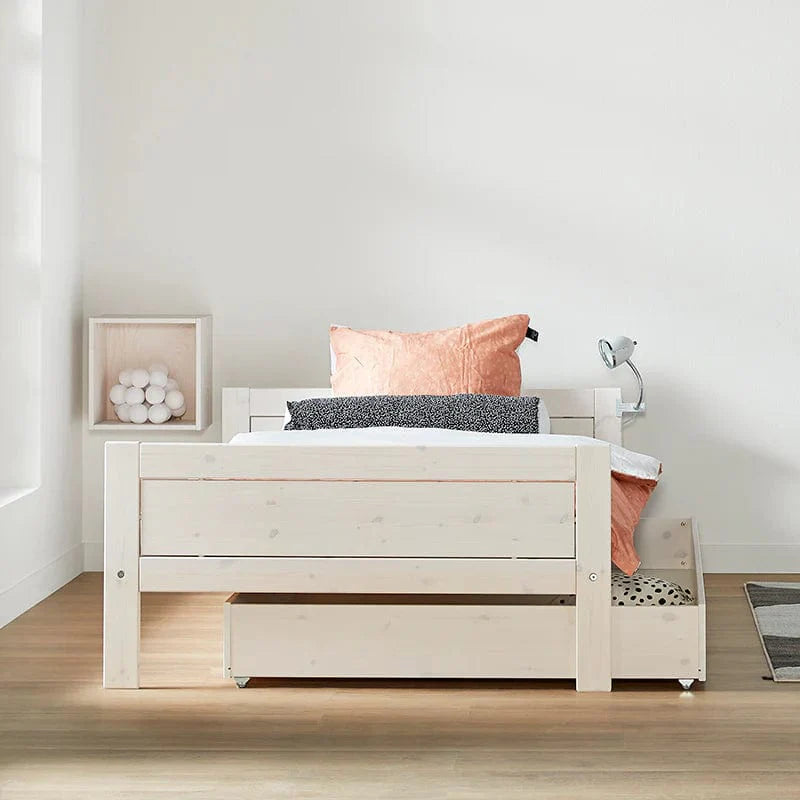 Lifetime Kidsrooms children's bed 120 x 200 without back White