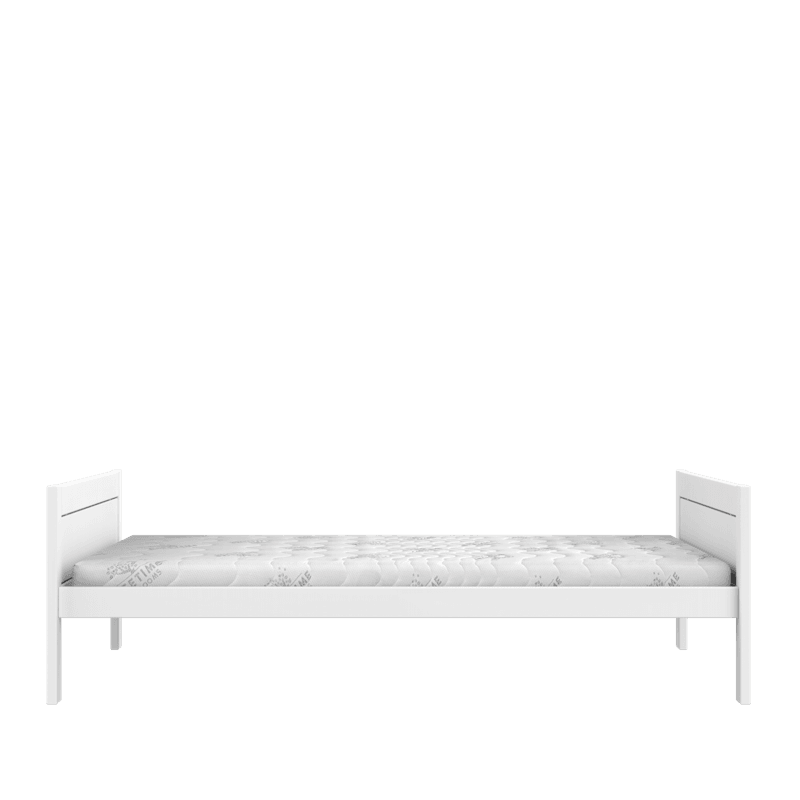 Lifetime Kidsrooms children's bed 140 x 200 without back White