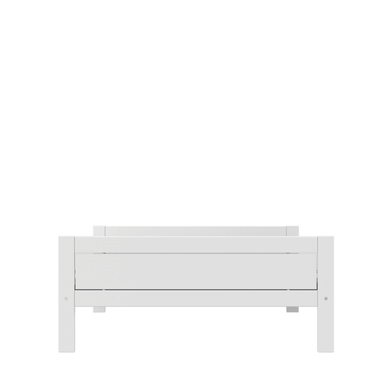 Lifetime Kidsrooms children's bed 140 x 200 without back White
