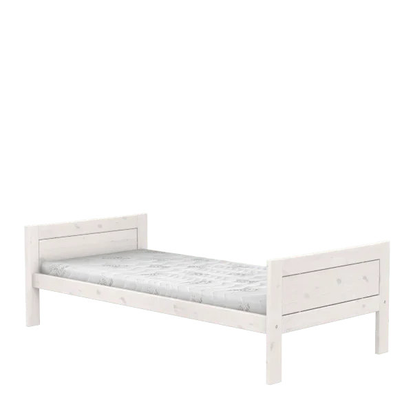 Lifetime Kidsrooms children's bed 90 x 200 cm without back Whitewash