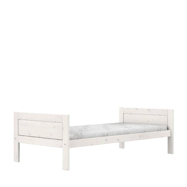 Lifetime Kidsrooms Kinderbett 90 x 200 cm ohne Rückseite Whitewash