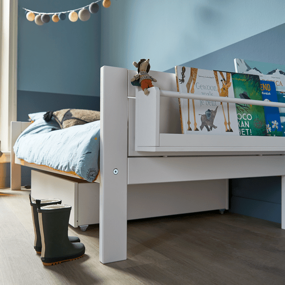 Lifetime Kidsrooms Lit d'enfant 90 x 200 cm sans dosseret Blanc