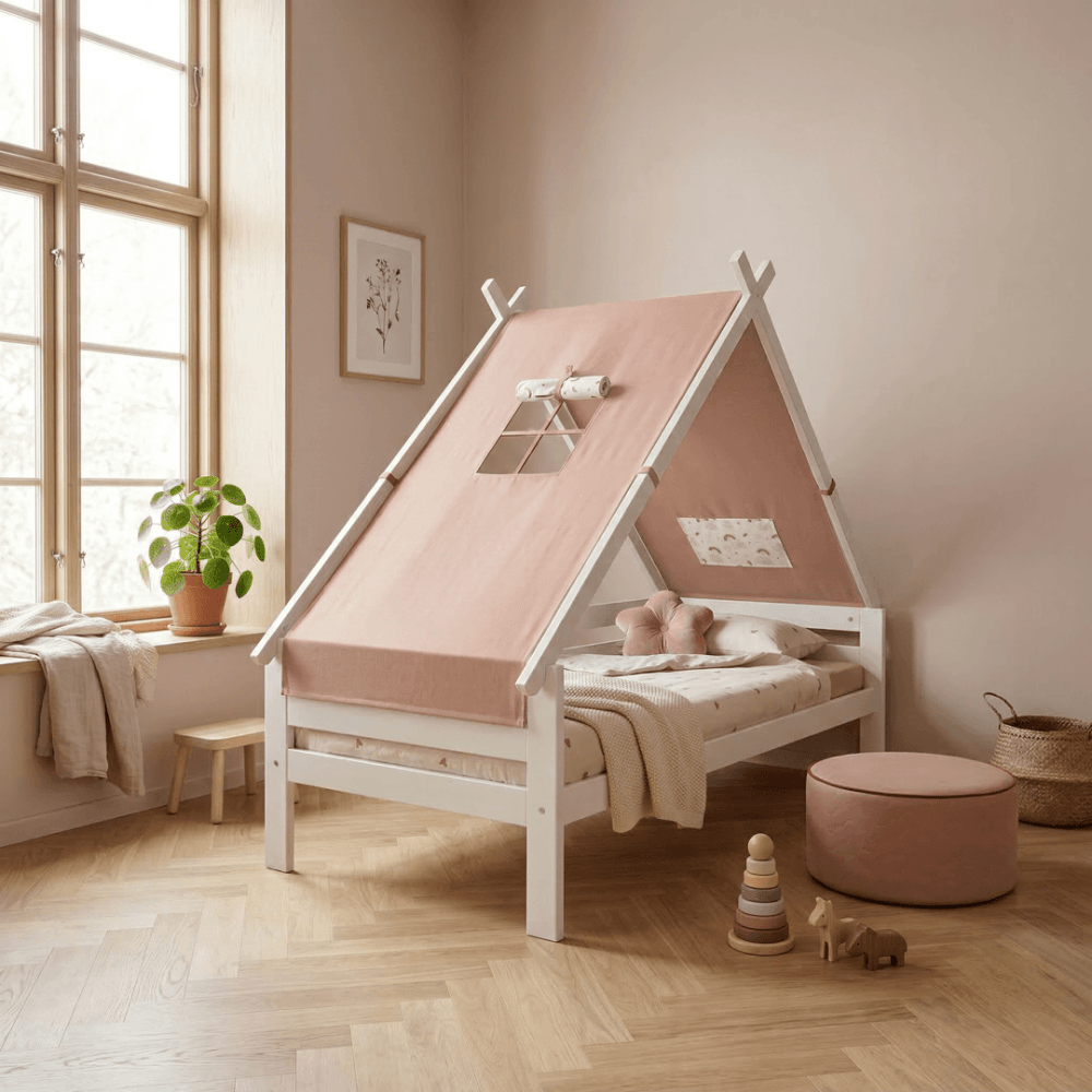 Lifetime Kidsrooms children's bed - Elements with teepee