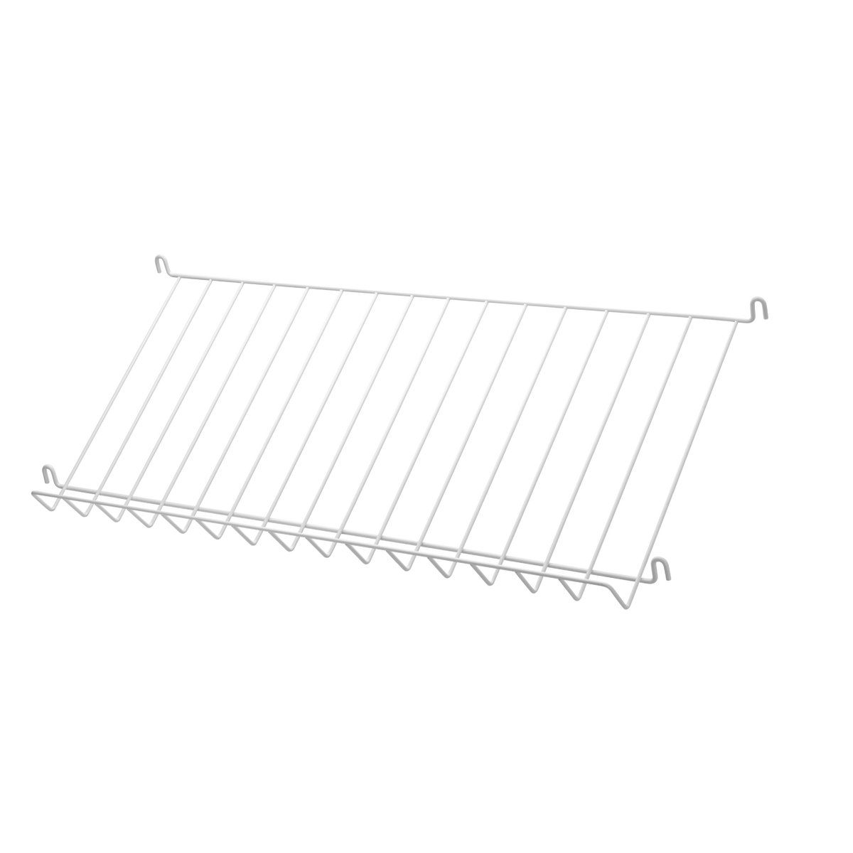 Magazine shelf w78 x d30 cm White