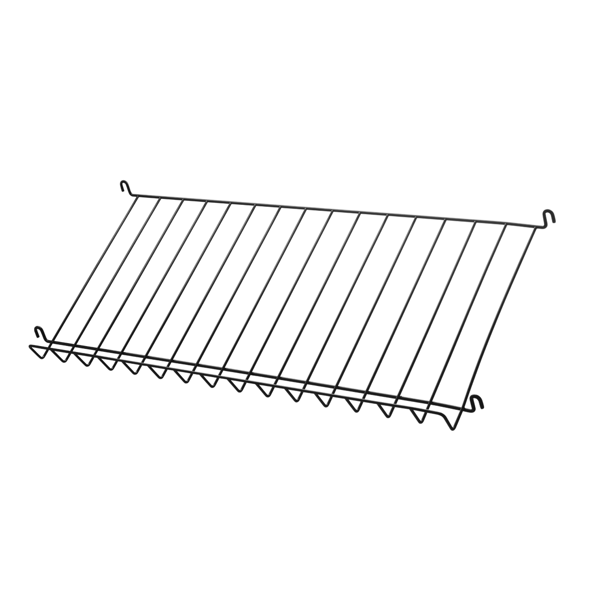 Magazine shelf w78 x d30 cm Black