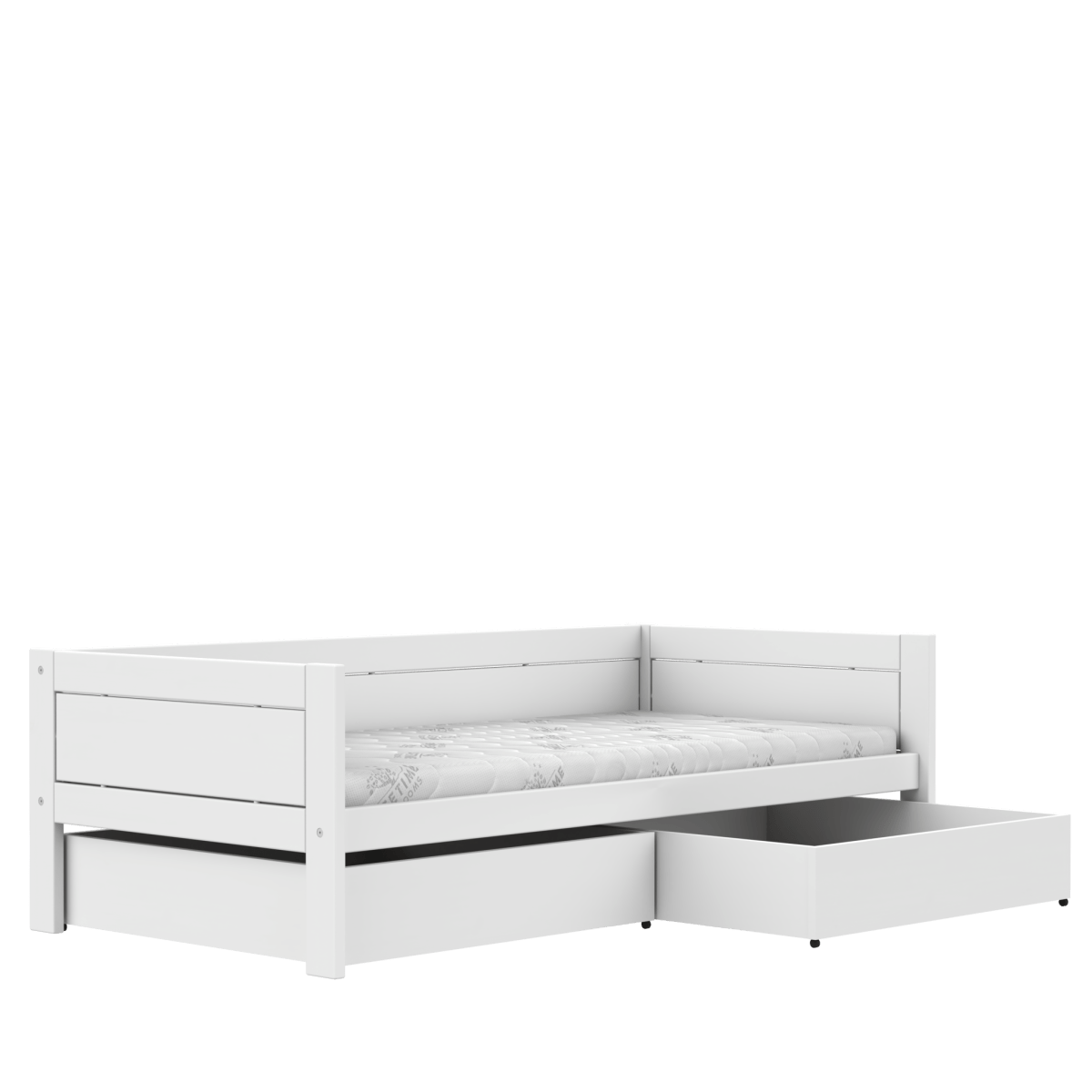 Lifetime Kidsrooms Small Bed Drawer White