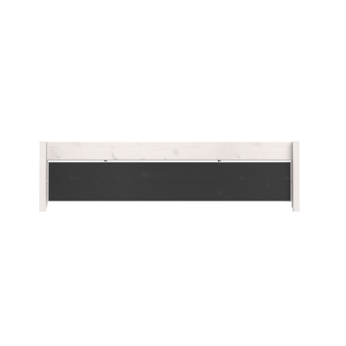 Lifetime Kidsrooms Short bed front with chalkboard print White