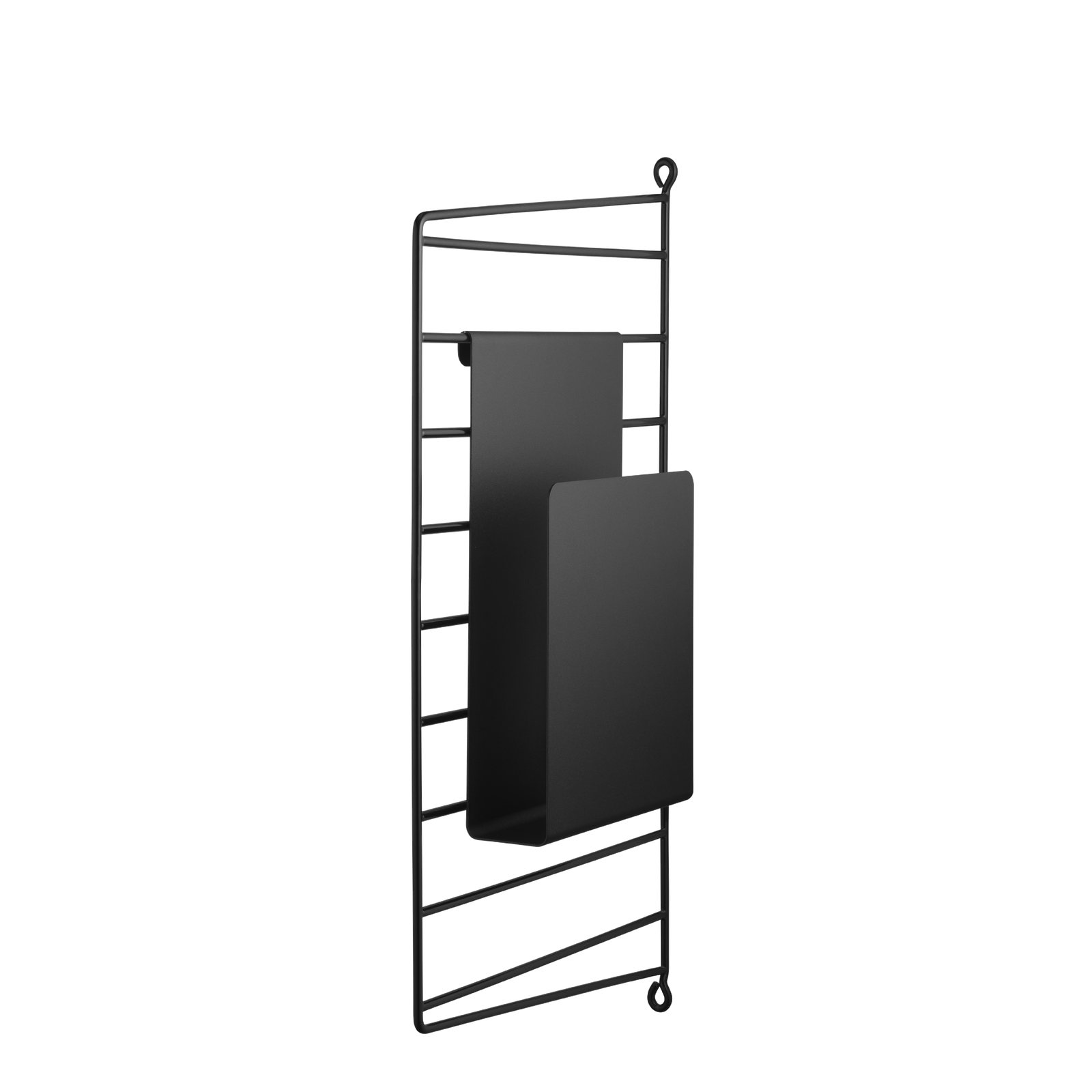 Magazine holder Black