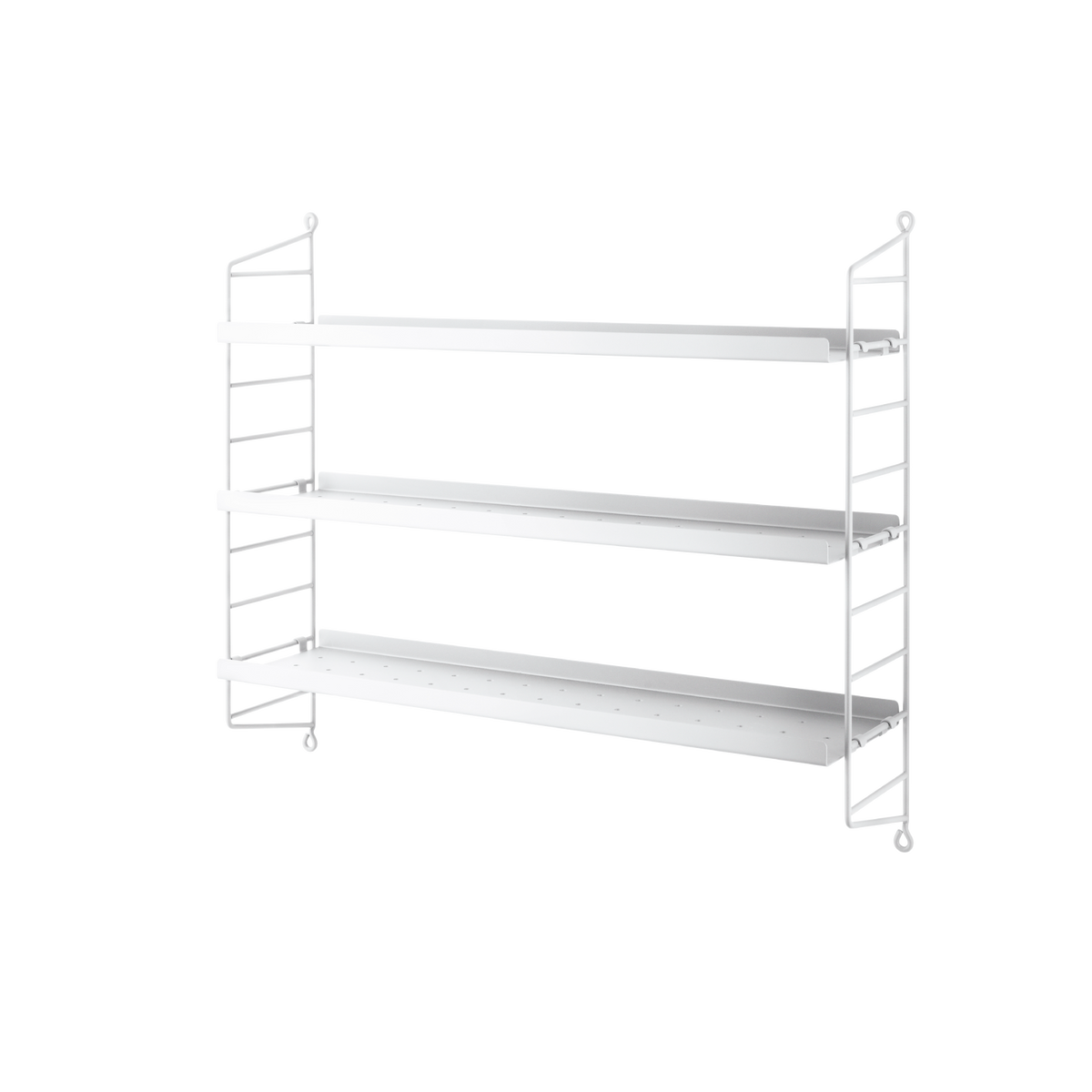 String Pocket metal White/White