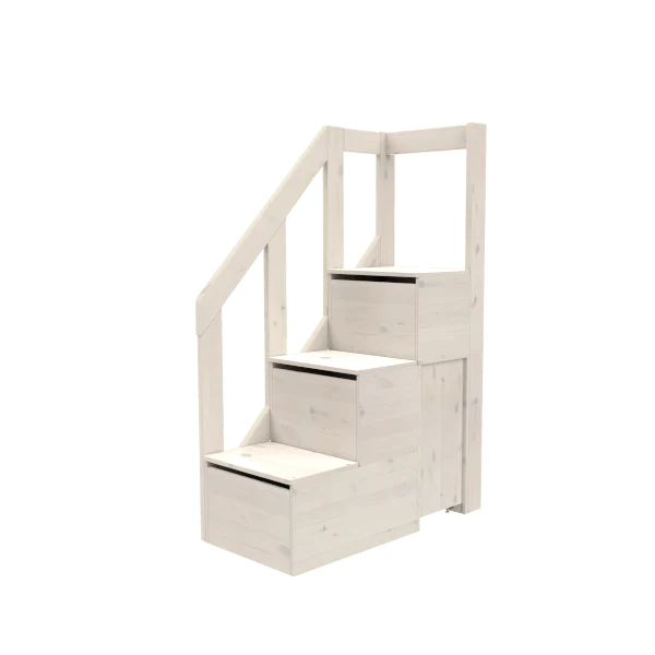 Lifetime Kidsrooms Scale per letto a soppalco 152 cm Whitewash