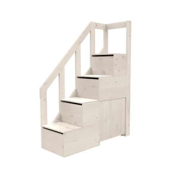 Lifetime Kidsrooms Stairs for loft bed 177 cm White