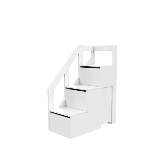 Lifetime Kidsrooms Scale per letto a soppalco 128 cm Bianco