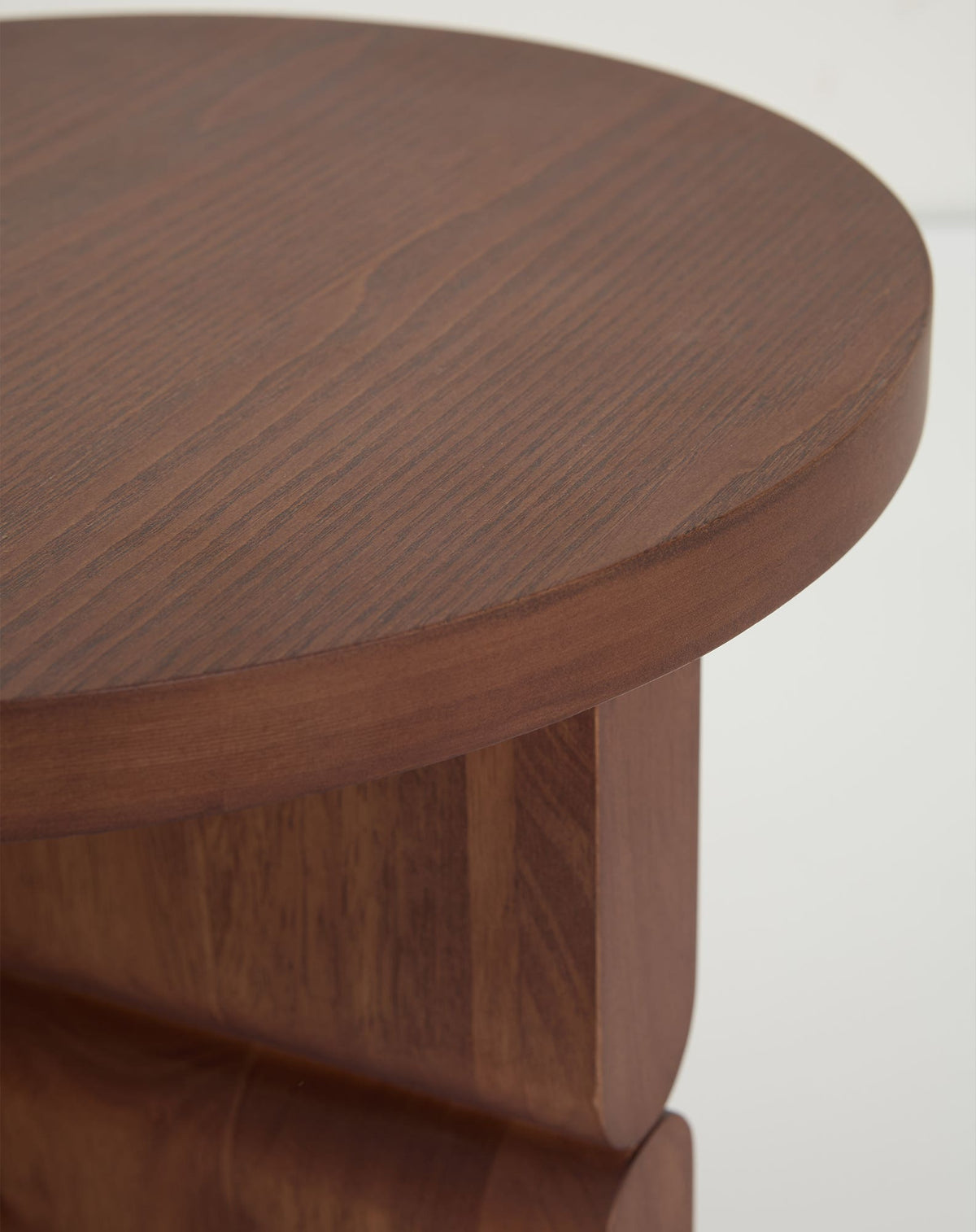 Nobodinoz Noon Tabouret et table d'appoint bois teinté