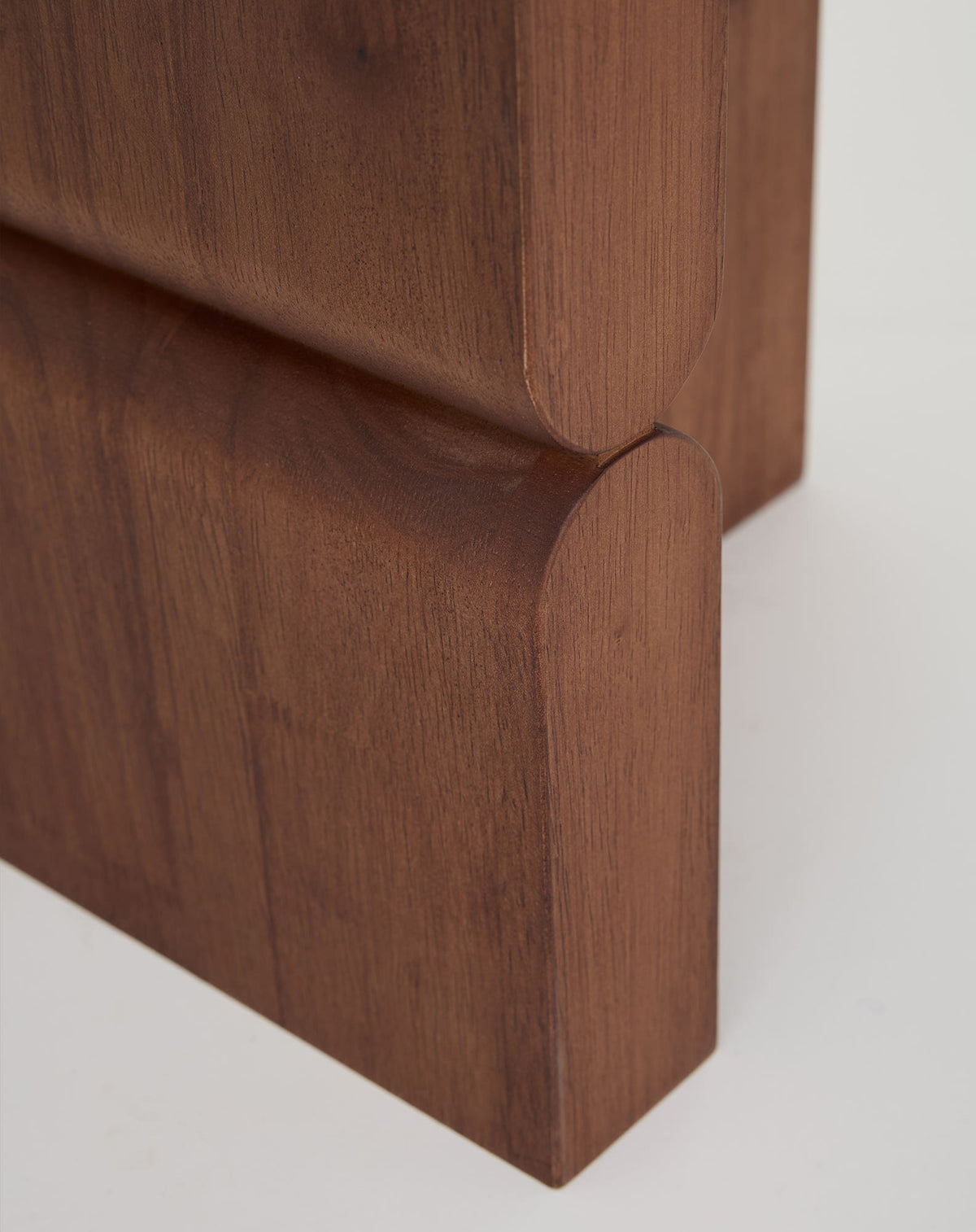 Nobodinoz Noon Tabouret et table d'appoint bois teinté