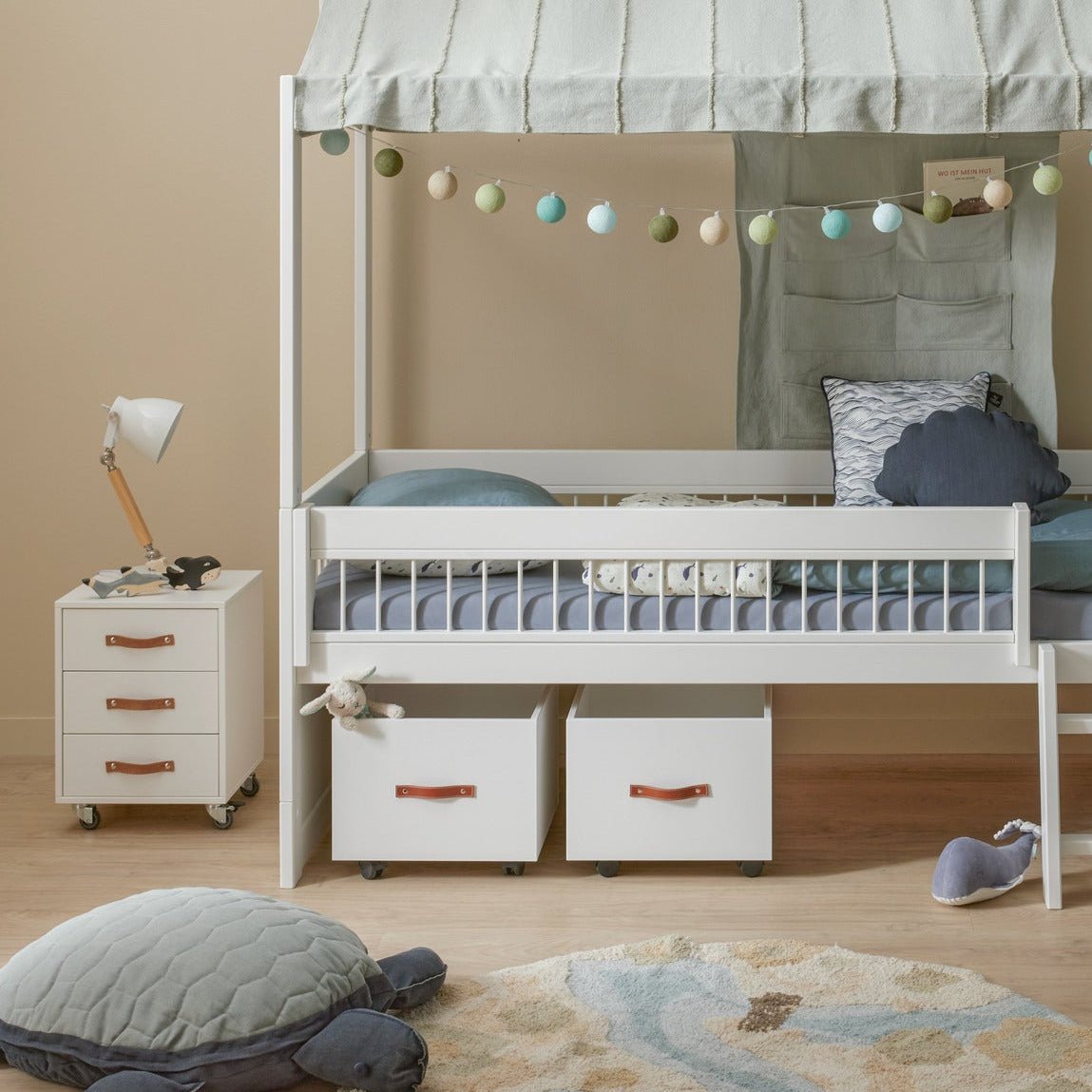 Lifetime Kidsrooms toy boxes on castors