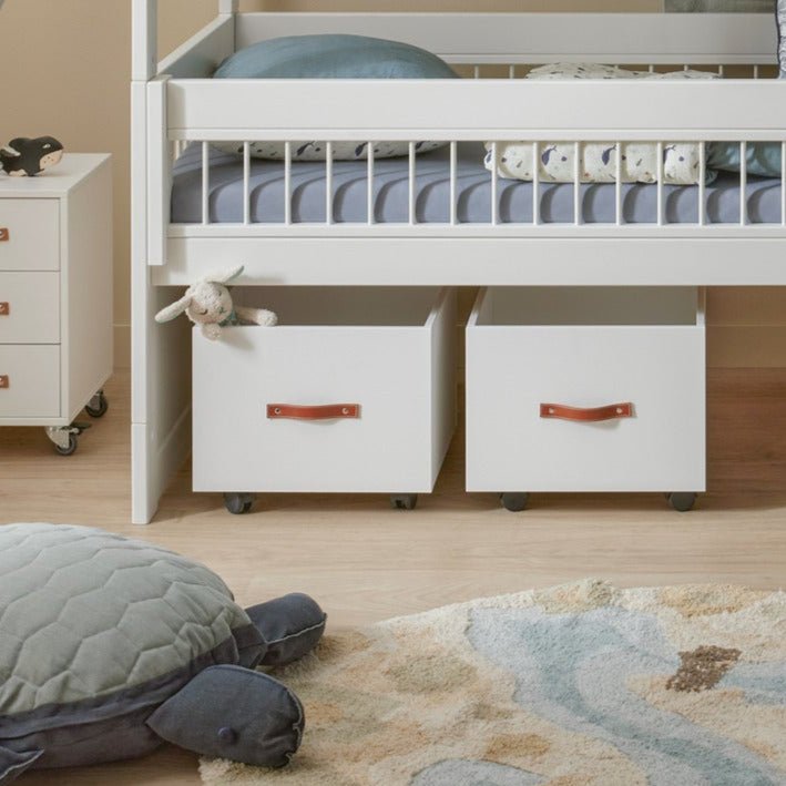 Lifetime Kidsrooms toy boxes on castors
