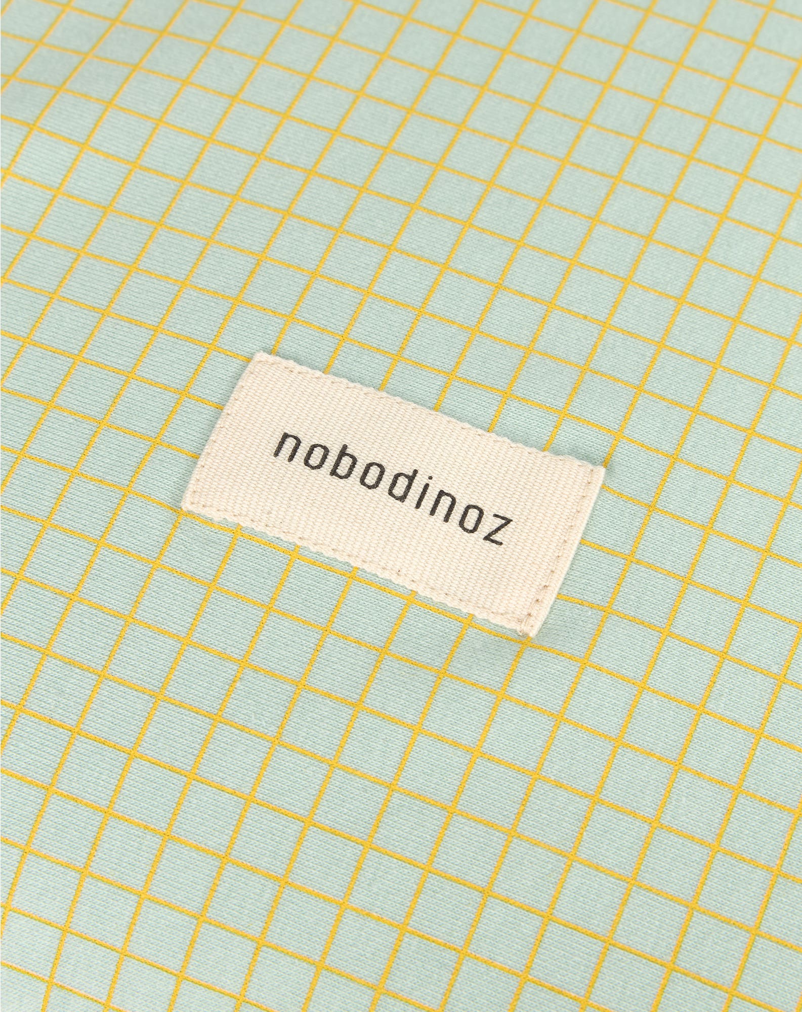 Nobodinoz Wasserfeste Wickelauflage mit Bio-Jersey-Bezug Stories Limited Edition Grün Lemon