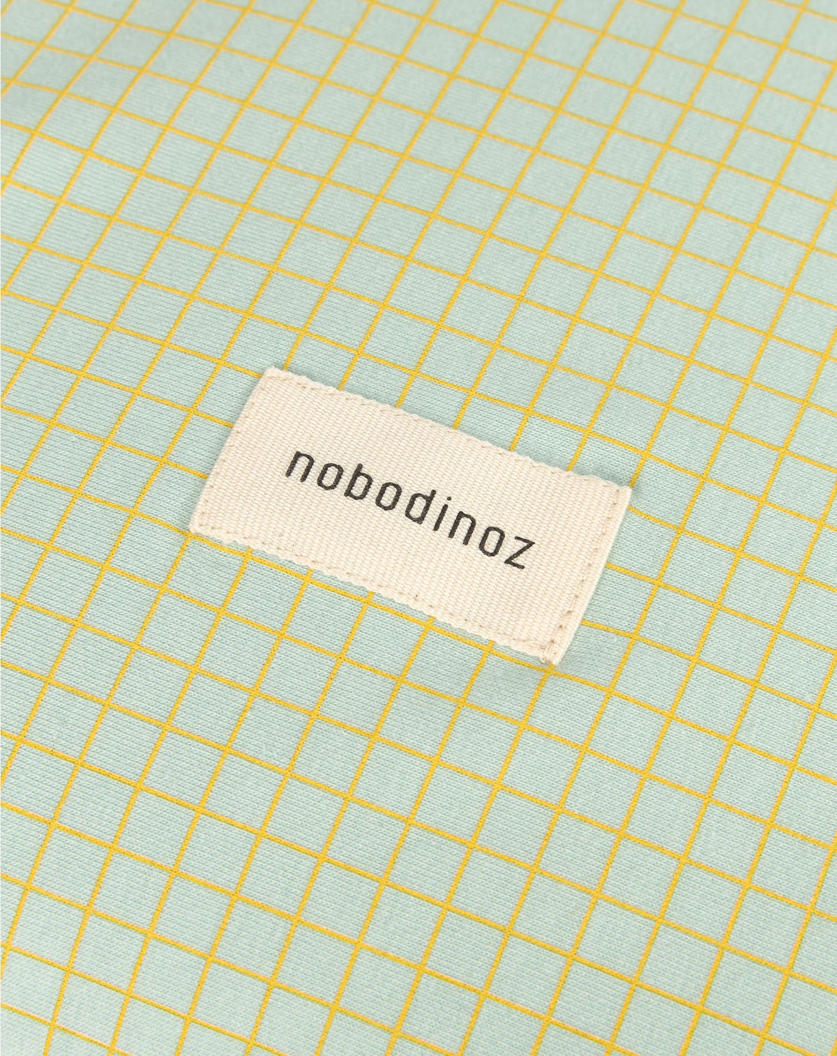 Nobodinoz Housse pour matelas à langer Stories Limited Edition Jersey de coton bio Vert Lemon
