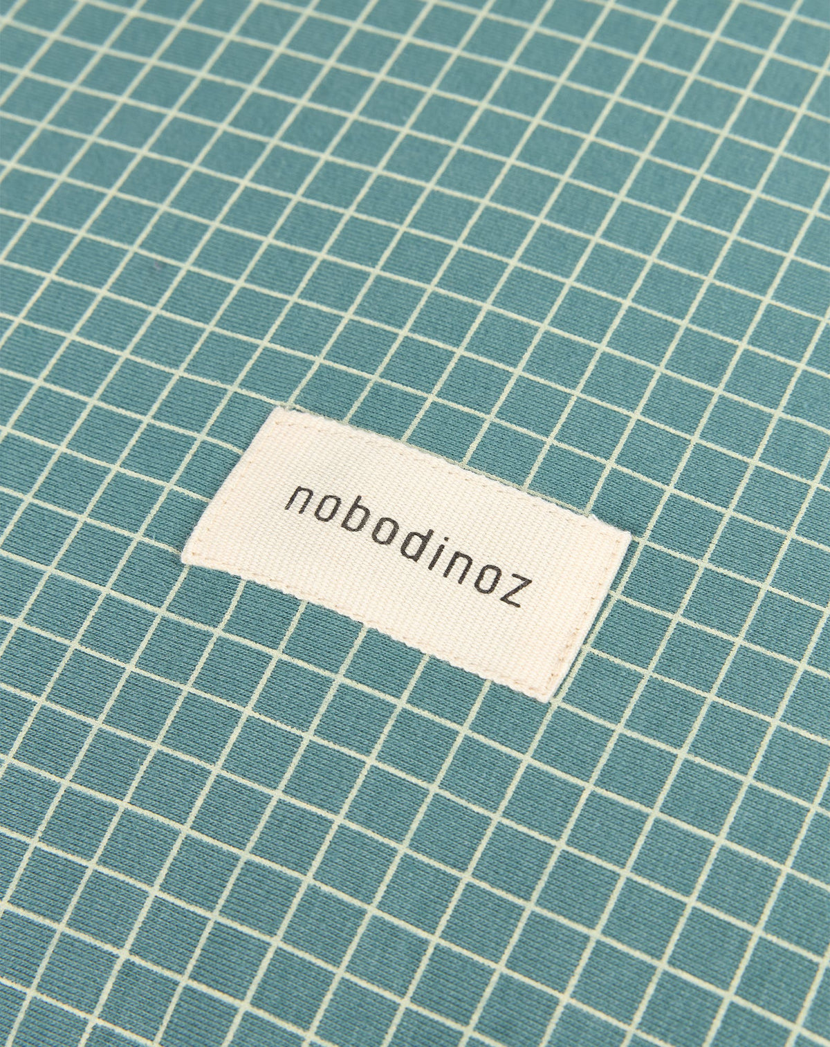 Nobodinoz Wickelauflagenbezug Stories Limited Edition Bio-Baumwolljersey Petrol Creme